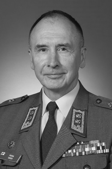 Pekka Toveri black and white profile